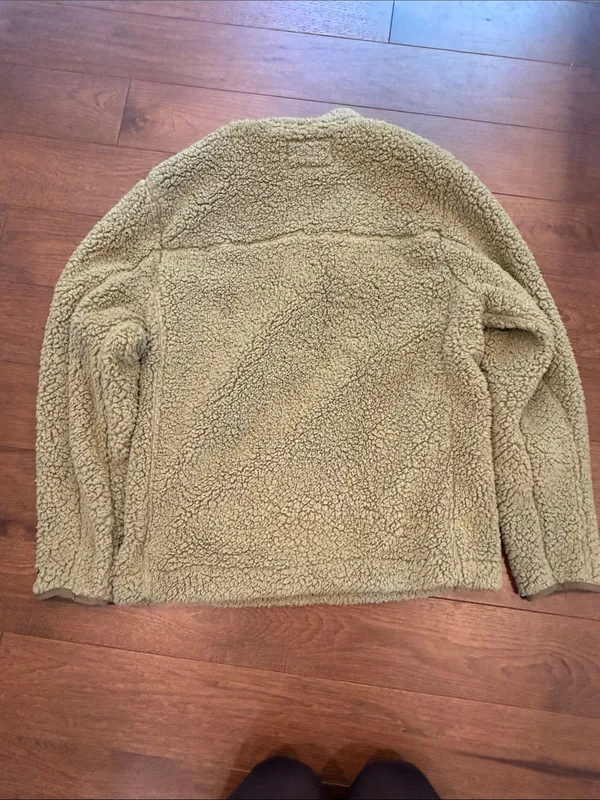 chubbies Green Lasso High-Pile Quarter-Zip Pull Over Size Large - C11-663 - Image 8