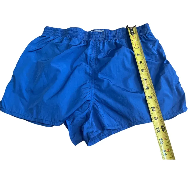 Urban Outfitters Electric Blue Nylon Athletic Running Shorts Medium - Image 3
