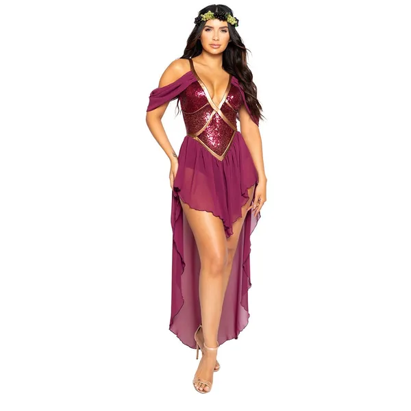 NEW Roma Wine Goddess Sexy Halloween Costume Size Small - Image 4
