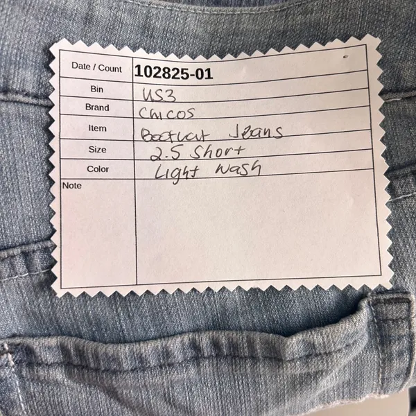 Chicos Bootcut Jeans Light Wash‎ 16 Or 3 Short - Image 11