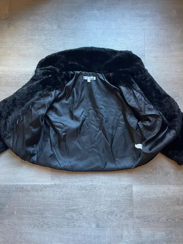 WD.NY Faux Fur Bolero Jacket Size S - Image 6