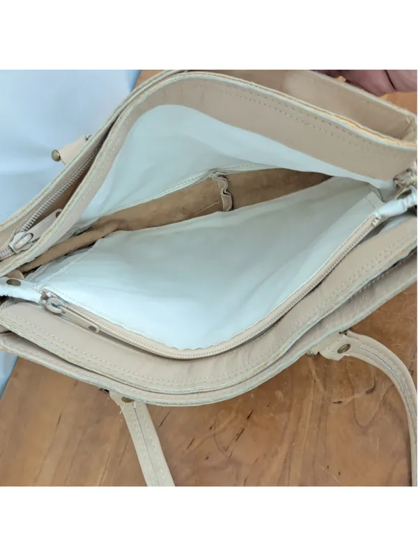 American Vintage Vintage Leather Tote Styled Purse - Image 7