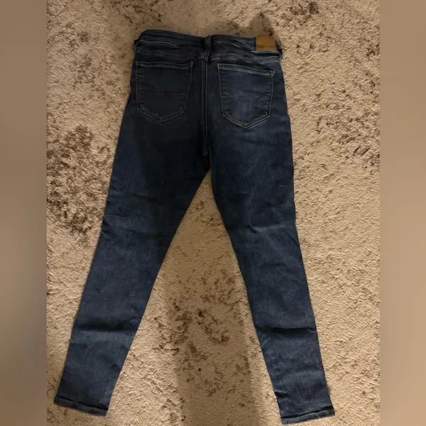 American Eagle next level stretch denim jegging jeans size 0 short - Image 7