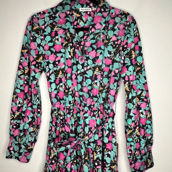Roller Rabbit Sonora Shirt Midi Dress Size XXS - Image 7