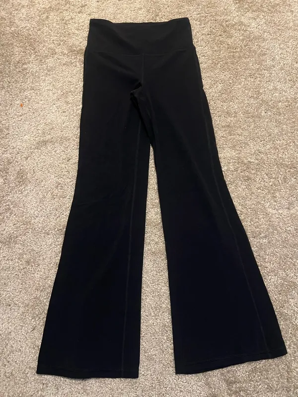 Athleta elation high rise flare pant small black - Image 5