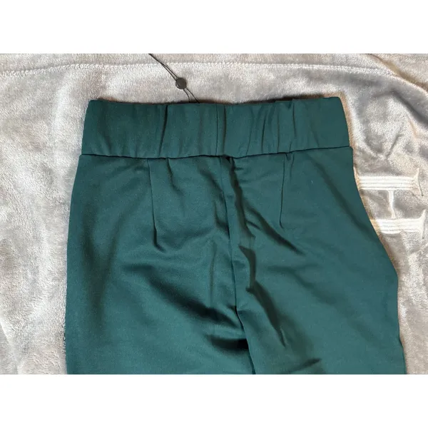 NEW Universal Standard 00-0 Women Green Straight Leg Elastic Pants‎ - Image 4