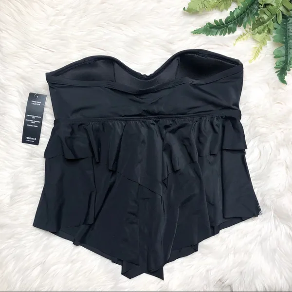 Torrid Flounce Tiered Tankini Top - Image 3