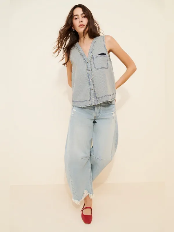 Free people South Side Shirt - Image 4