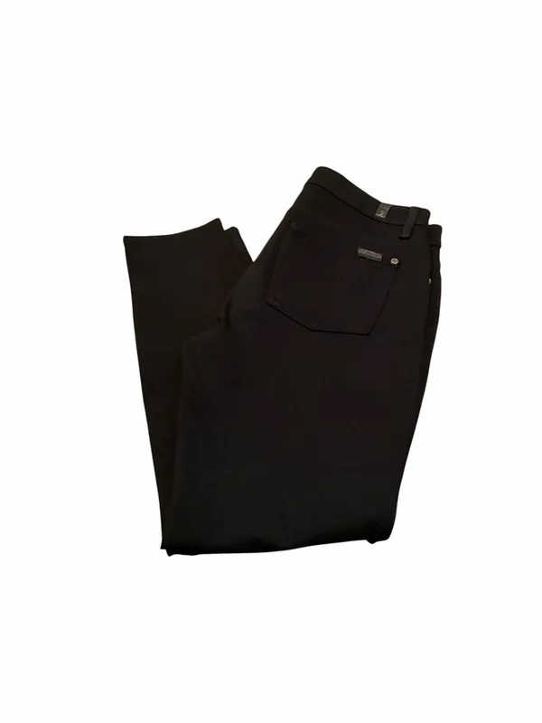7 FOR ALL MANKIND black slim illusion pant - Image 2