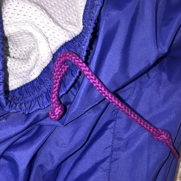 Nike size large vintage purple athletic track pant - Image 4