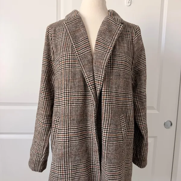 MELLODAY Notch Collar Coat - Image 4