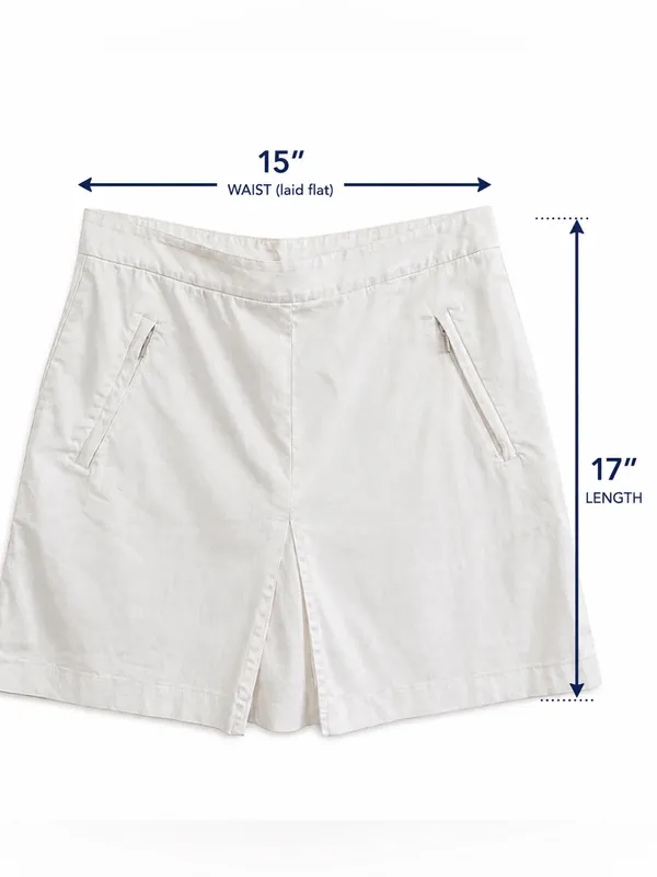 Ralph Lauren Golf White Skort Skirt Shorts Women’s Size 8 Stretch Performance - Image 4