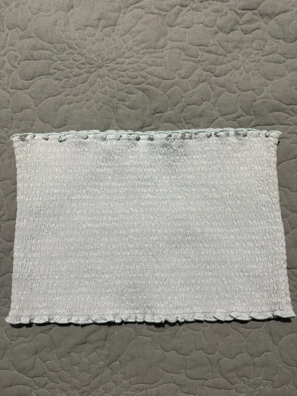 Hollister Light Blue Tube Top - Image 3