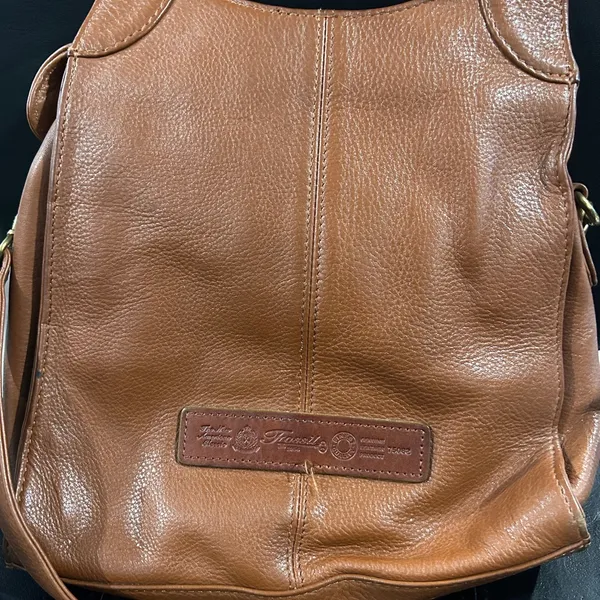 Fossil Tan Leather ShoulderCrossbody  Bag - Image 8