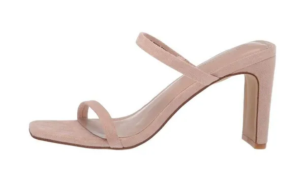 NEW The Drop Women's Avery Square Toe Two Strap High Heeled Sandal 6 - Image 6