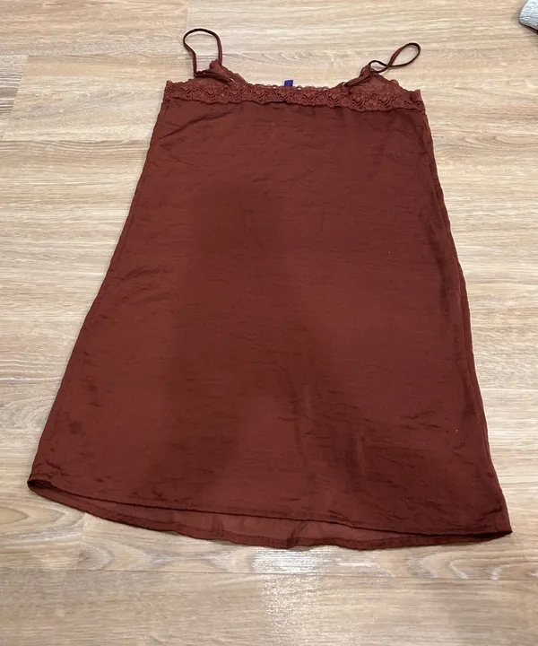 Aeropostale Brown Lace Mini Dress - Image 3