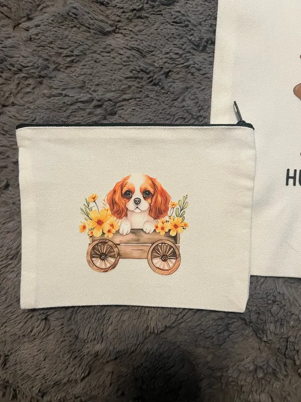& Other Stories Women’s Extra Large Canvas Tote Bag and Mini Bag - Image 4