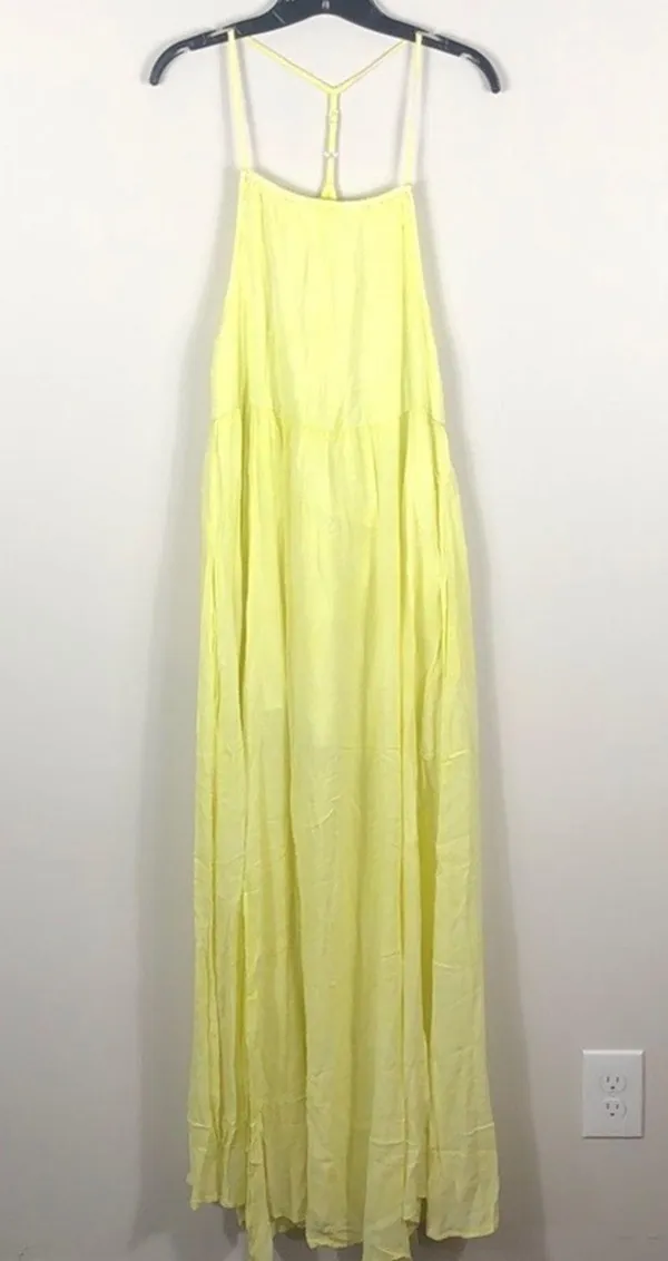 Somedays Lovin Dress Kicking Dust Yellow Maxi - Image 5