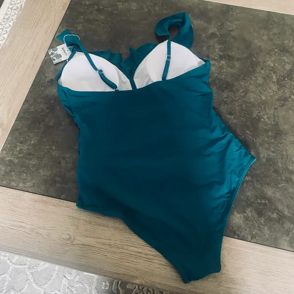 B2prity Women's Ruffled One Piece Swimsuit Cutout Tummy Control Bathing Suit Slimming Swimwear - Image 8