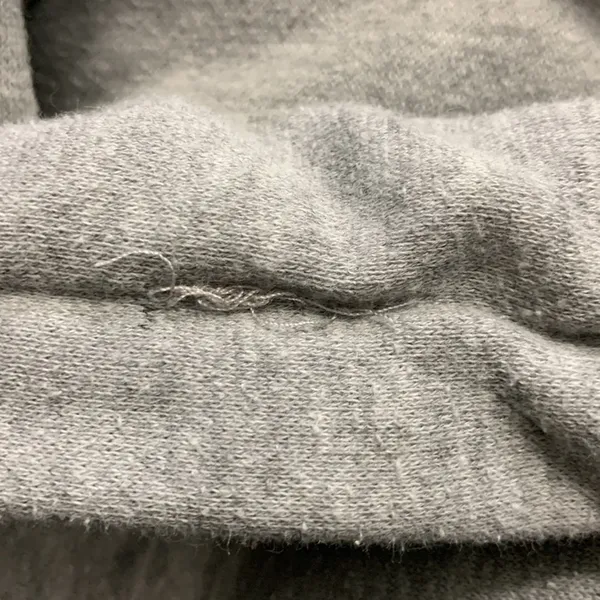 Hurley Full Zip Gray Hoodie Size Medium - Image 8