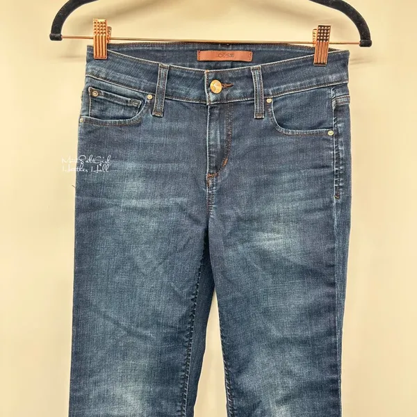Joe's Jeans The Olivia Mid-Rise Cropped Flare Ankle Jeans Size 25 - Image 2
