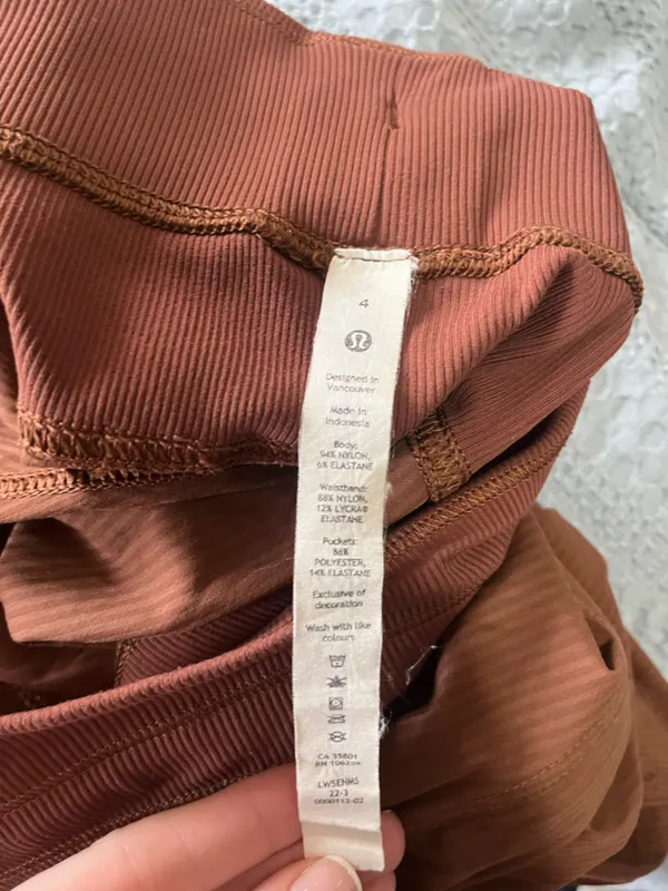 Lululemon Dance Studio Mid-Rise Jogger Roasted Brown Size 4 - Image 6