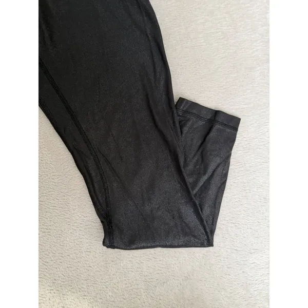 Lululemon Align High-Rise Pant 25" Leggings Shine Radiate Foil Print Black 8 - Image 2