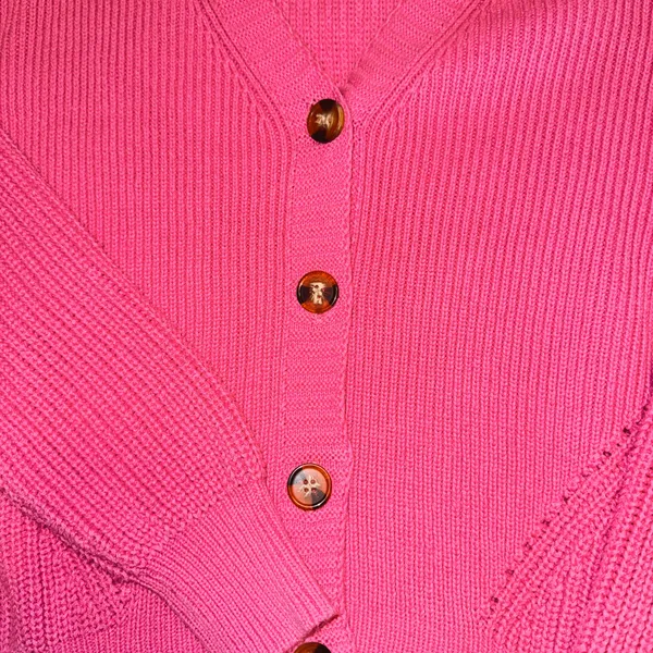Time & Tru Pink cardigan - Image 3