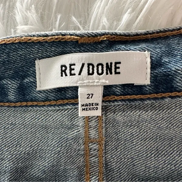 NWT Re/done 70sLow Rise‎ Bell Bottom Jeans Sz 27 - Image 8