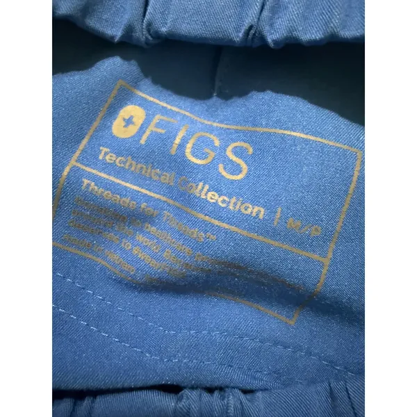FIGS Royal Blue Zamora Jogger Scrub Pants Womens Medium Petite W23SW2014P - Image 3