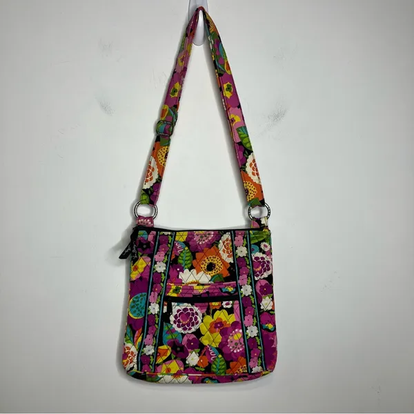 Vera Bradley hipster purse va va‎ bloom quilted bag multicolor casual floral - Image 2