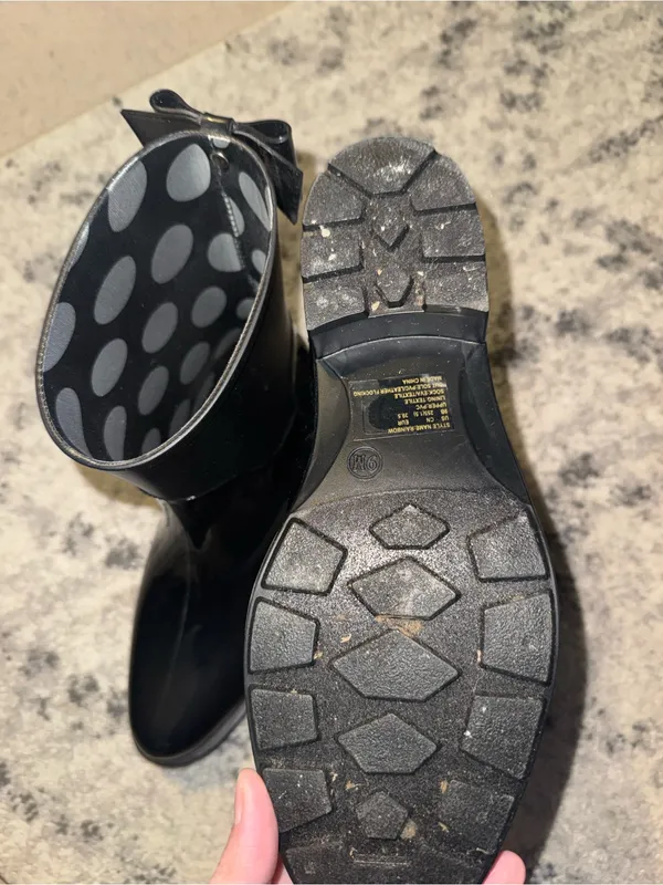 Kate Spade Rain Boots with bow - Image 5