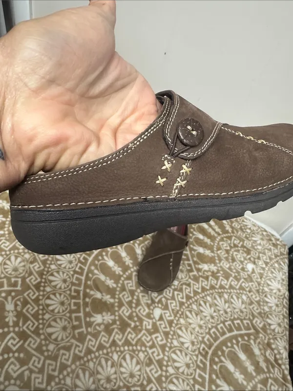 Canyon River Blues Men's Dark Brown Leather Slip-On Mules - Image 5