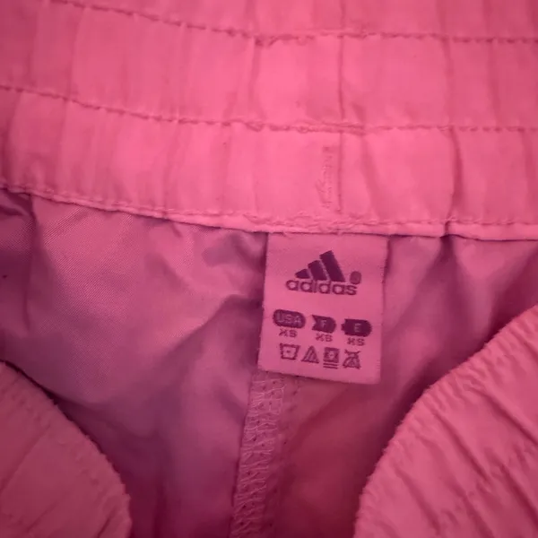 adidas Women’s Blue, Green & Yellow Printed Athletic Shorts - Image 4