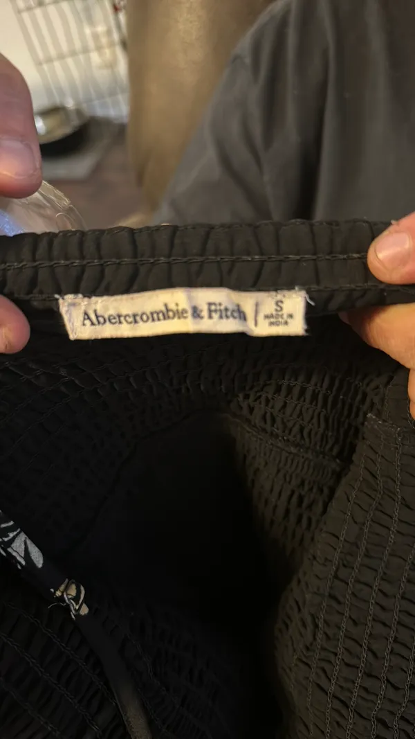 Abercrombie And Fitch Smocked Mini Dress - Image 3