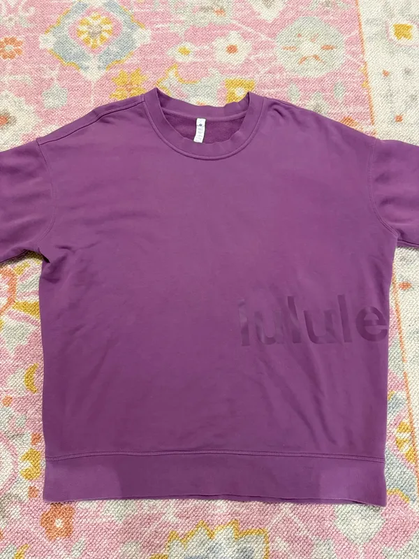 Lululemon Perfectly Oversized Crew *Graphic - Image 3