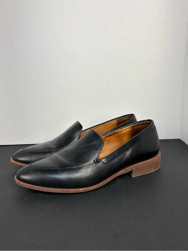 Madewell Black Leather Slip-On Loafers - Image 5