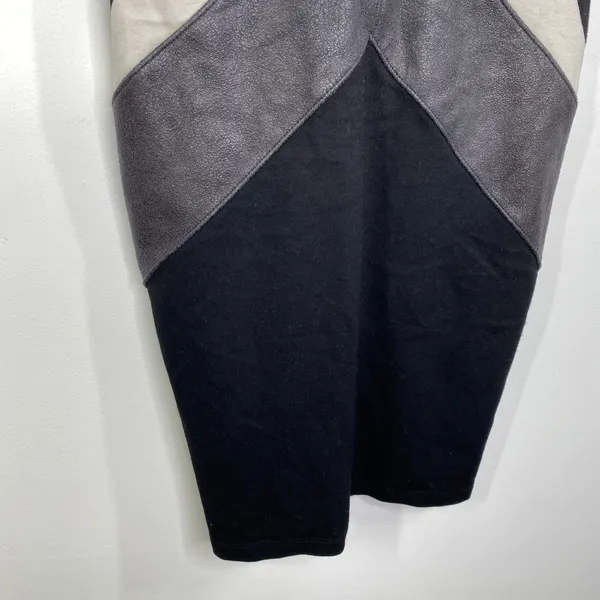 Bailey 44 Candela Black White Grey Textured Bodycon Dress Women's Size‎ Small S - Image 4