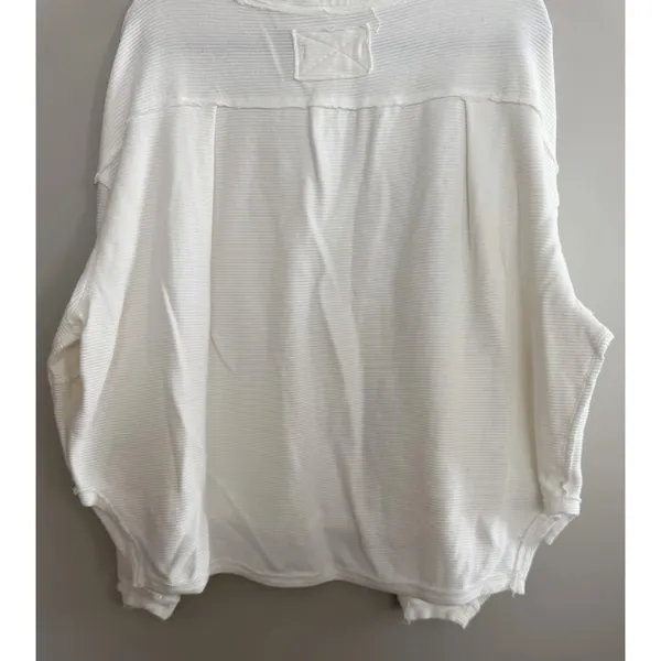 Free People We The Free Total Eclipse Tee Ivory‎ Women's Size Small - Image 6