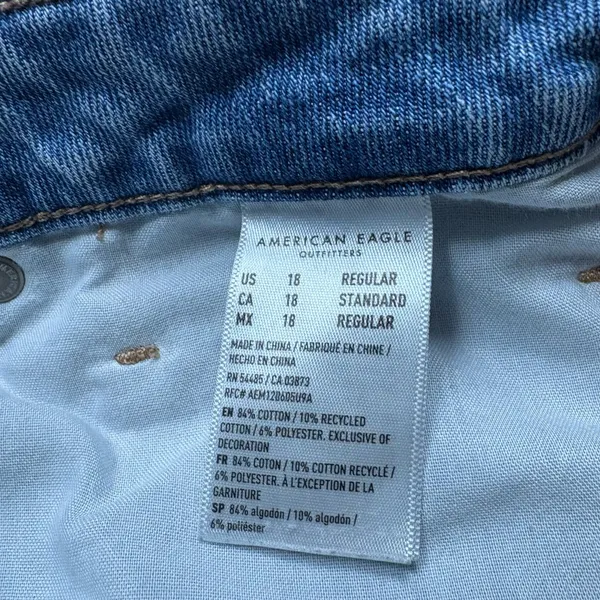 American Eagle‎ Mom Jeans Size 18 - Image 7
