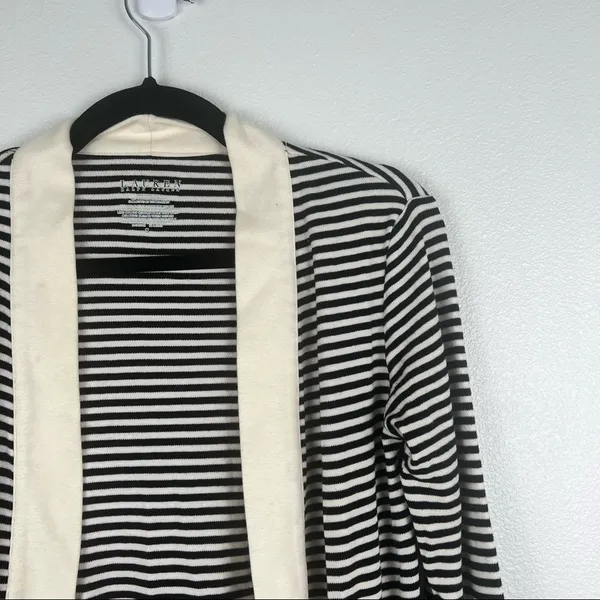 LAUREN Ralph Lauren Striped Knit Open Cardigan Sz S‎ - Image 3