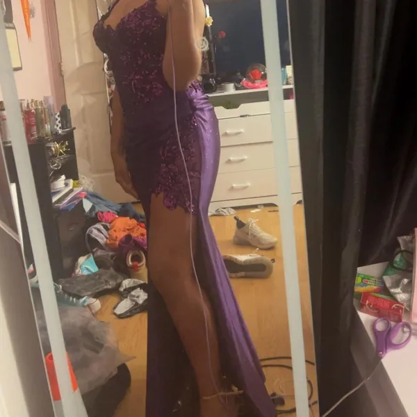 Source Unknown Women's Purple Dress - Image 3