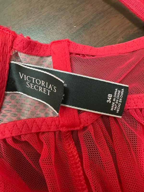 Victoria’s Secret Push Up Baby Doll Lingerie Size 34B - Image 5