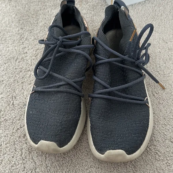 Addidas blue fabric sneakers - Image 2