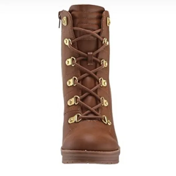 GBG Los Angeles Boots Brown Size 9.5 - Image 2