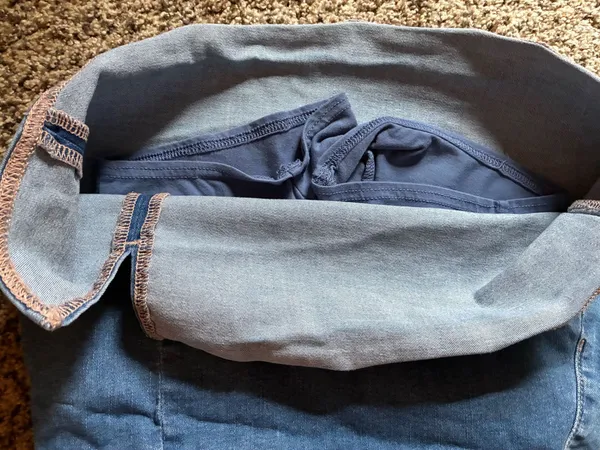 American Eagle Skirt Denim Mini High-Rise - Image 2
