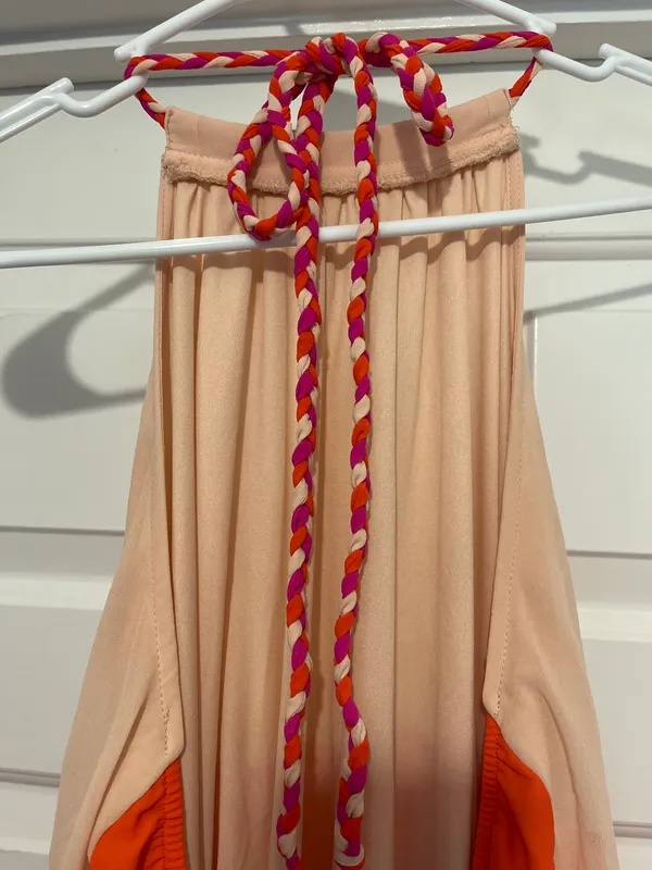 Almost Pink Backless Pink Maxi Dress - Image 2