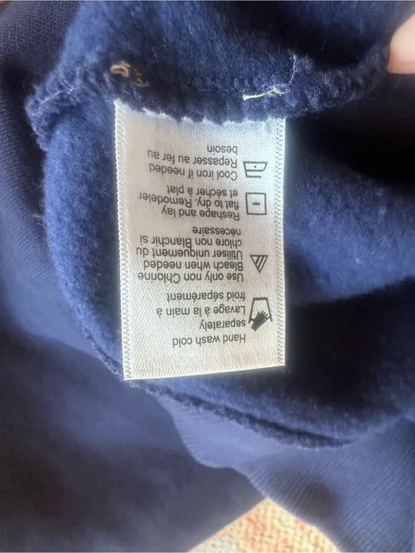 L*SPACE x Anthropologie SUDADERA LEGEND crewneck sweatshirt navy 1999 size M - Image 7
