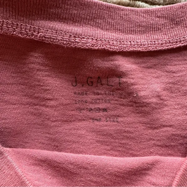 Brandy Melville John Galt Pink Cotton Hamptons Graphic T-Shirt - Image 2