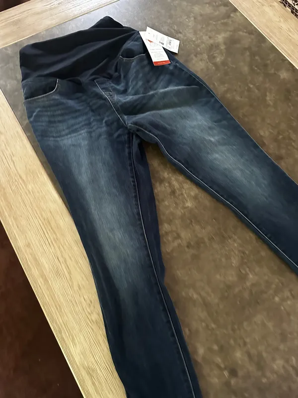 Over The Belly Skinny Maternity Jeans - Isabel Maternity byIngrid super stretch - Image 7